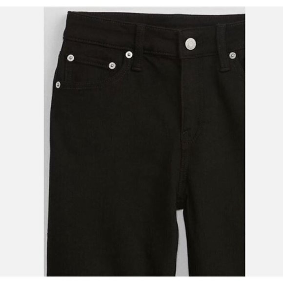 GAP Mid Rise Classic Straight Black Wash Jeans Size 0/25 RETAIL $80 - Y2K VIBES - Picture 9 of 9